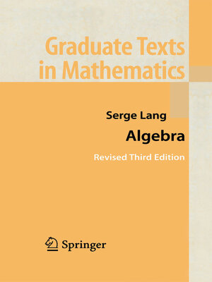 cover image of Algebra